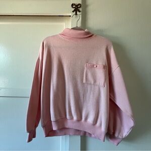 vintage pink sweatshirt